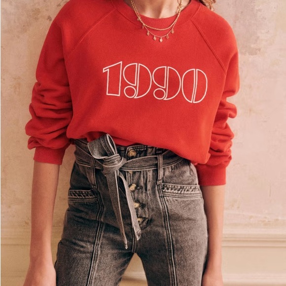 Sezane Tops - Sezane ANNÉE SWEATSHIRT 1990